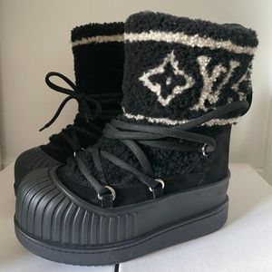 Louis Vuitton Shearling Boots